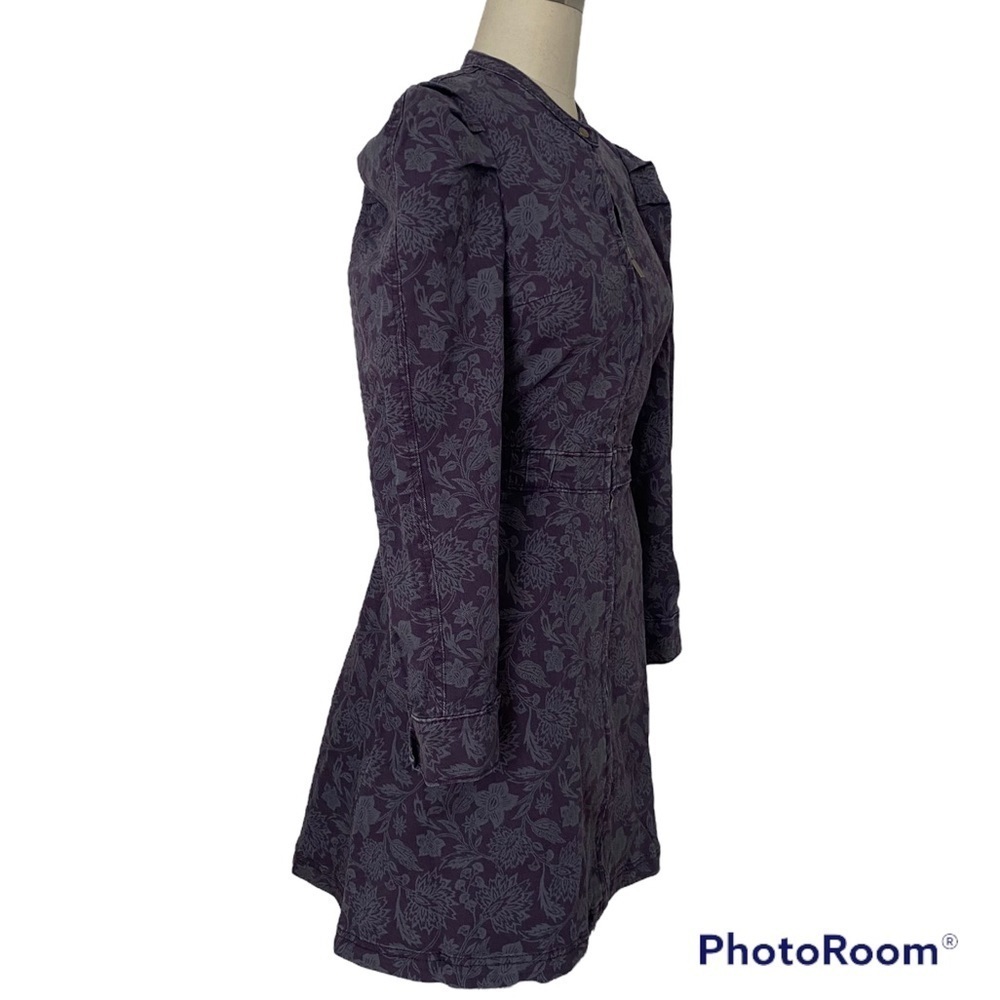 Women's Puff Long Sleeve Structured Denim Dress Size Universal Thread™ Blue XS - Picture 2 of 16
